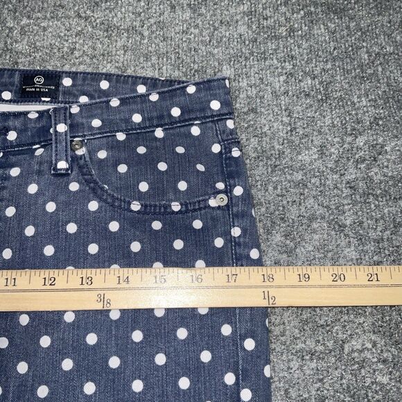 Adriano Goldschmied  Jeans Womens Size 30 Blue Denim The Stevie Ankle Slim - Picture 5 of 12